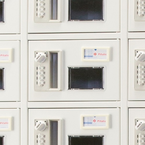 窓付貴重品ロッカー（ダイヤル錠）